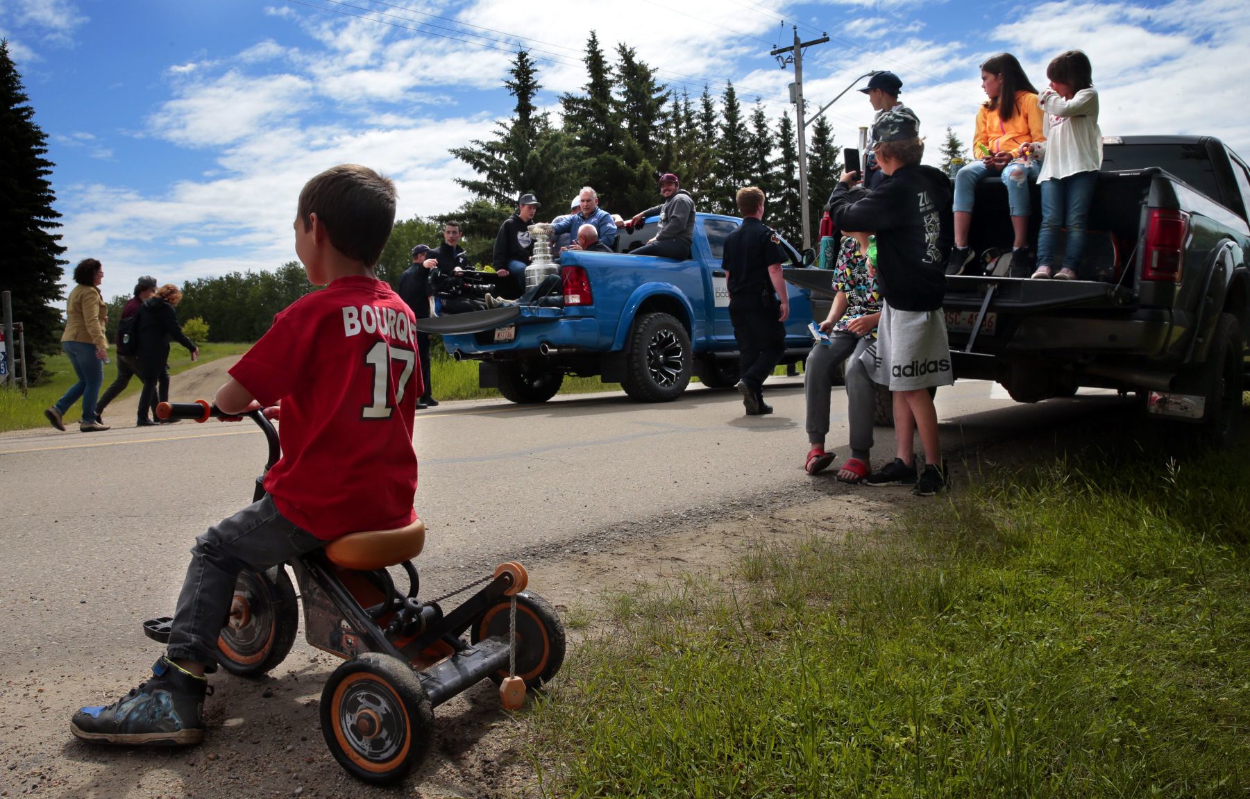 The road to Calahoo welcomes the Stanley Cup